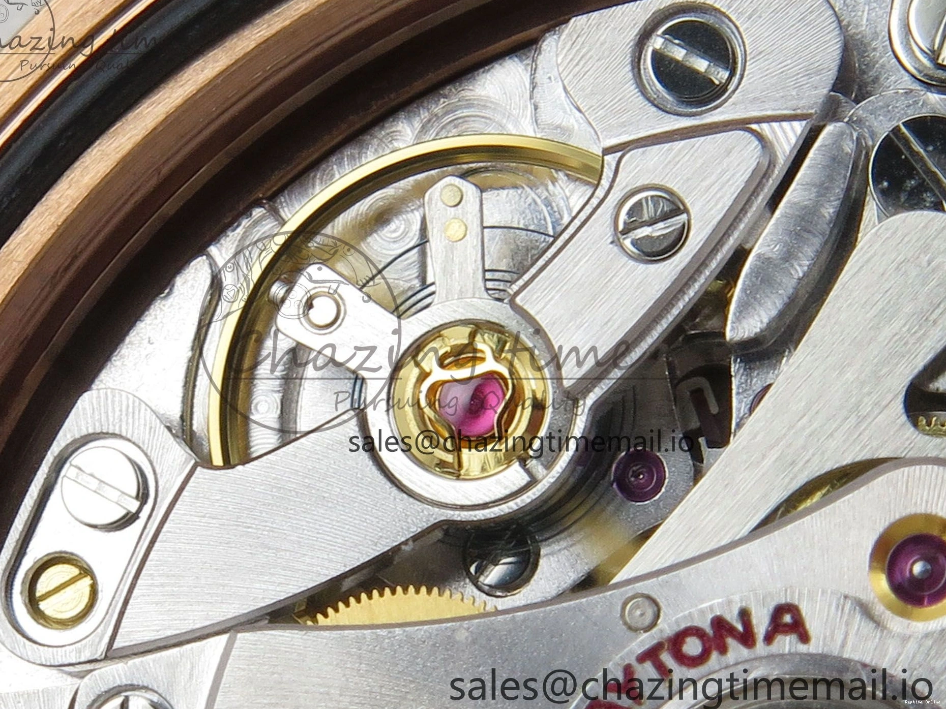 0203 FlexibleFit Daytona 116595 RBOW Rainbow IPKF Best Edition Black RG Dial on RG Bracelet DD 276